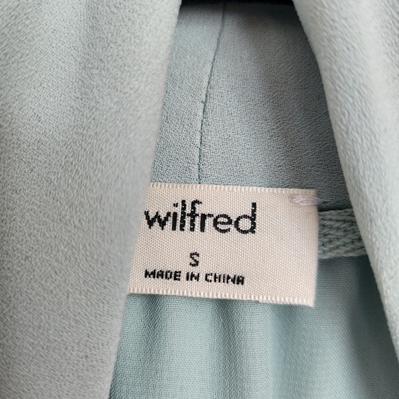 Aritzia Wilfred Sabine mint dress in size small - Picture 5 of 5